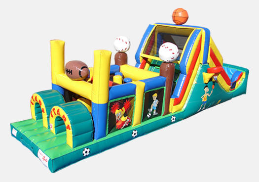 Sports Obstacle Course Rental Chicago & Suburbs, Inflatable Obstacle Course Rental